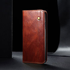 Coque Portefeuille Livre Cuir Etui Clapet B02S pour Samsung Galaxy S23 Ultra 5G Marron