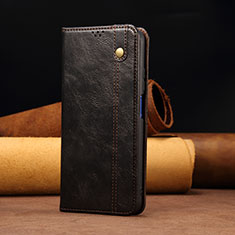 Coque Portefeuille Livre Cuir Etui Clapet B02S pour Xiaomi Redmi 10 (2022) Noir