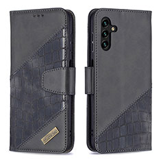 Coque Portefeuille Livre Cuir Etui Clapet B03F pour Samsung Galaxy A13 5G Noir