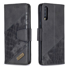 Coque Portefeuille Livre Cuir Etui Clapet B03F pour Samsung Galaxy A30S Noir