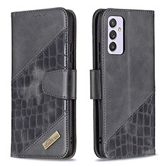 Coque Portefeuille Livre Cuir Etui Clapet B03F pour Samsung Galaxy A34 5G Noir