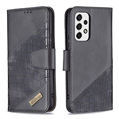 Coque Portefeuille Livre Cuir Etui Clapet B03F pour Samsung Galaxy A53 5G Noir