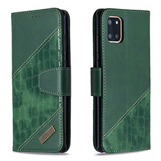 Coque Portefeuille Livre Cuir Etui Clapet B03F pour Samsung Galaxy M60s Vert