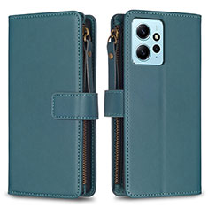 Coque Portefeuille Livre Cuir Etui Clapet B03F pour Xiaomi Redmi Note 12 4G Vert