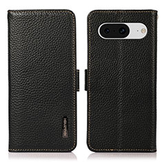 Coque Portefeuille Livre Cuir Etui Clapet B03H pour Google Pixel 8 5G Noir