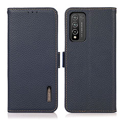 Coque Portefeuille Livre Cuir Etui Clapet B03H pour Huawei Honor 10X Lite Bleu