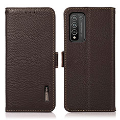 Coque Portefeuille Livre Cuir Etui Clapet B03H pour Huawei Honor 10X Lite Marron