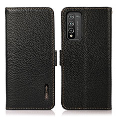 Coque Portefeuille Livre Cuir Etui Clapet B03H pour Huawei Honor 10X Lite Noir