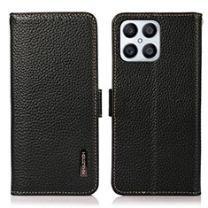 Coque Portefeuille Livre Cuir Etui Clapet B03H pour Huawei Honor X8 4G Noir