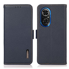 Coque Portefeuille Livre Cuir Etui Clapet B03H pour Huawei Nova 9 SE Bleu