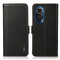 Coque Portefeuille Livre Cuir Etui Clapet B03H pour Huawei Nova 9 SE Noir