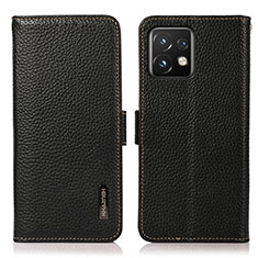 Coque Portefeuille Livre Cuir Etui Clapet B03H pour Motorola Moto Edge 40 Pro 5G Noir