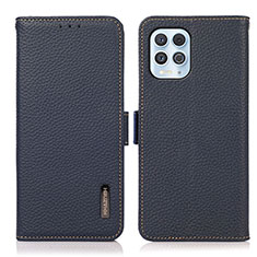 Coque Portefeuille Livre Cuir Etui Clapet B03H pour Motorola Moto Edge S 5G Bleu