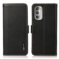 Coque Portefeuille Livre Cuir Etui Clapet B03H pour Motorola Moto G Stylus (2022) 5G Noir