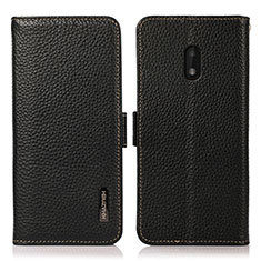 Coque Portefeuille Livre Cuir Etui Clapet B03H pour Nokia C01 Plus Noir