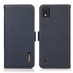 Coque Portefeuille Livre Cuir Etui Clapet B03H pour Nokia C2 2nd Edition Bleu