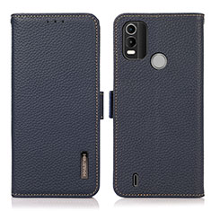 Coque Portefeuille Livre Cuir Etui Clapet B03H pour Nokia G11 Plus Bleu