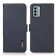 Coque Portefeuille Livre Cuir Etui Clapet B03H pour Nokia G22 Bleu