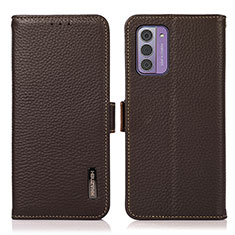 Coque Portefeuille Livre Cuir Etui Clapet B03H pour Nokia G310 5G Marron