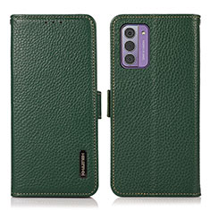 Coque Portefeuille Livre Cuir Etui Clapet B03H pour Nokia G310 5G Vert