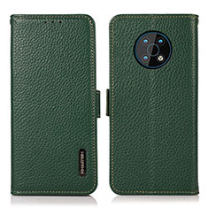 Coque Portefeuille Livre Cuir Etui Clapet B03H pour Nokia G50 5G Vert