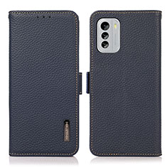 Coque Portefeuille Livre Cuir Etui Clapet B03H pour Nokia G60 5G Bleu