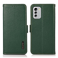 Coque Portefeuille Livre Cuir Etui Clapet B03H pour Nokia G60 5G Vert