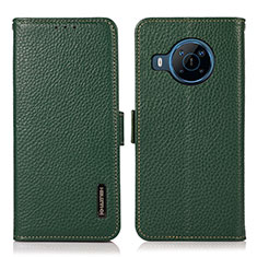 Coque Portefeuille Livre Cuir Etui Clapet B03H pour Nokia X100 5G Vert