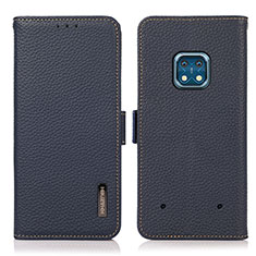 Coque Portefeuille Livre Cuir Etui Clapet B03H pour Nokia XR20 Bleu
