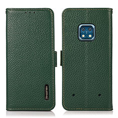 Coque Portefeuille Livre Cuir Etui Clapet B03H pour Nokia XR20 Vert
