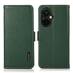 Coque Portefeuille Livre Cuir Etui Clapet B03H pour OnePlus Nord CE 3 Lite 5G Vert