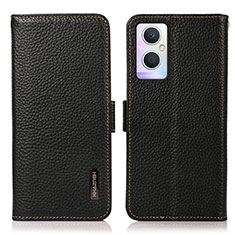 Coque Portefeuille Livre Cuir Etui Clapet B03H pour OnePlus Nord N20 5G Noir