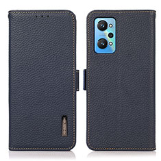 Coque Portefeuille Livre Cuir Etui Clapet B03H pour Realme GT Neo2 5G Bleu