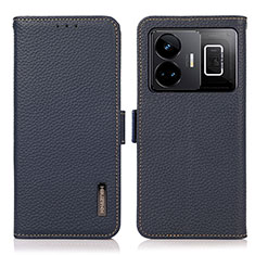 Coque Portefeuille Livre Cuir Etui Clapet B03H pour Realme GT Neo5 5G Bleu