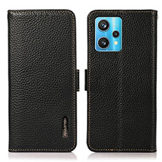 Coque Portefeuille Livre Cuir Etui Clapet B03H pour Realme Narzo 50 Pro 5G Noir