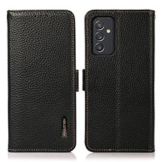 Coque Portefeuille Livre Cuir Etui Clapet B03H pour Samsung Galaxy A15 LTE Noir