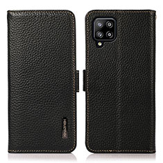 Coque Portefeuille Livre Cuir Etui Clapet B03H pour Samsung Galaxy A42 5G Noir