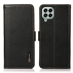 Coque Portefeuille Livre Cuir Etui Clapet B03H pour Samsung Galaxy M33 5G Noir