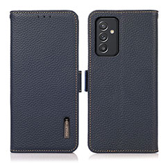 Coque Portefeuille Livre Cuir Etui Clapet B03H pour Samsung Galaxy M54 5G Bleu