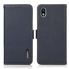 Coque Portefeuille Livre Cuir Etui Clapet B03H pour Sony Xperia Ace III Bleu