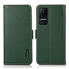 Coque Portefeuille Livre Cuir Etui Clapet B03H pour Xiaomi Civi 1S 5G Vert