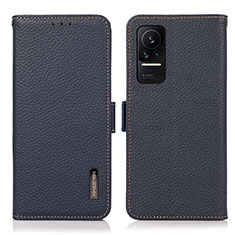 Coque Portefeuille Livre Cuir Etui Clapet B03H pour Xiaomi Civi 5G Bleu