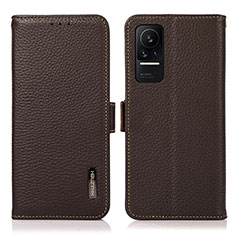 Coque Portefeuille Livre Cuir Etui Clapet B03H pour Xiaomi Civi 5G Marron