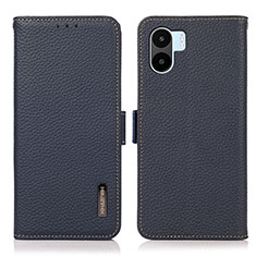 Coque Portefeuille Livre Cuir Etui Clapet B03H pour Xiaomi Poco C50 Bleu