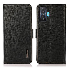 Coque Portefeuille Livre Cuir Etui Clapet B03H pour Xiaomi Poco F4 GT 5G Noir