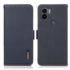 Coque Portefeuille Livre Cuir Etui Clapet B03H pour Xiaomi Redmi A1 Plus Bleu