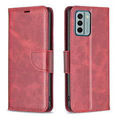 Coque Portefeuille Livre Cuir Etui Clapet B04F pour Nokia G22 Rouge