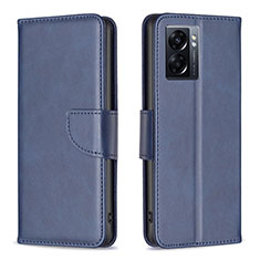 Coque Portefeuille Livre Cuir Etui Clapet B04F pour OnePlus Nord N300 5G Bleu