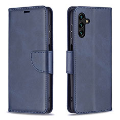 Coque Portefeuille Livre Cuir Etui Clapet B04F pour Samsung Galaxy A13 5G Bleu