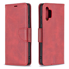 Coque Portefeuille Livre Cuir Etui Clapet B04F pour Samsung Galaxy A32 5G Rouge